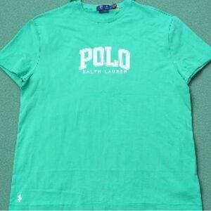 Ralph Lauren Polo Short Sleeve Tee in Kelly Green with White Logo